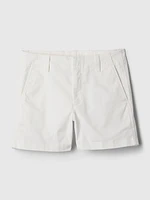 4" Downtown Khaki Shorts