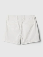 4" Downtown Khaki Shorts