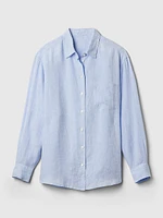 100% Linen Big Shirt