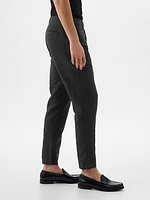 Linen-Cotton Trousers Slim Fit