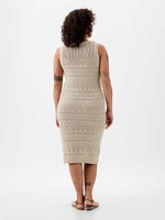 Crochet Midi Dress