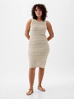 Crochet Midi Dress