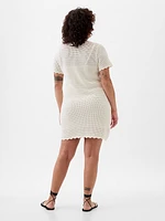 Crochet Mini Dress