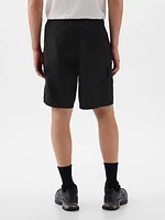 8" Poplin Cargo Shorts