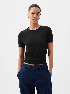 Lightweight CashSoft Cropped Sweater