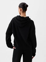 CashSoft Shaker-Stitch Sweater Hoodie