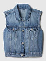 Kids Denim Vest