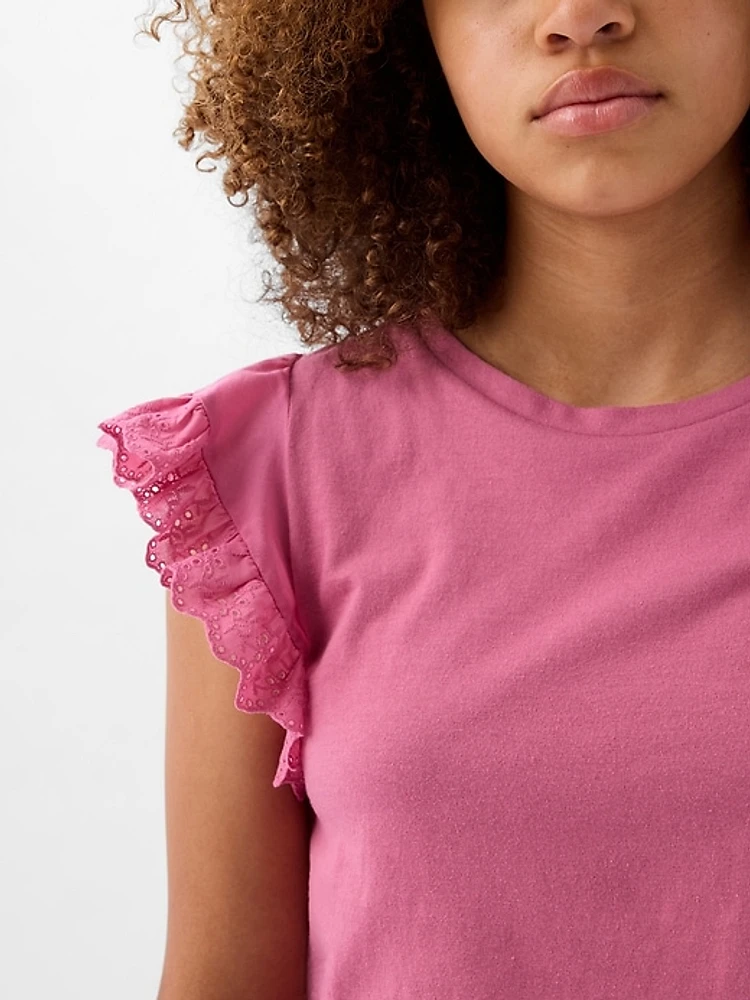 Kids Eyelet T-Shirt