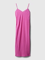 Satin Midi Dress