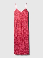 Satin Midi Dress