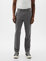 Linen-Cotton Trousers Slim Fit