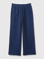 Kids Crinkle Gauze Pants