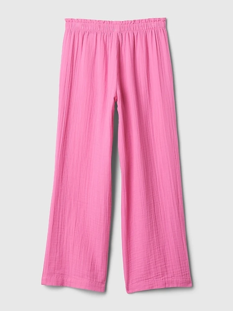 Kids Crinkle Gauze Pants