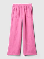 Kids Crinkle Gauze Pants