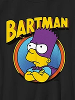 Kids Bart Simpson Bartman Graphic Tee