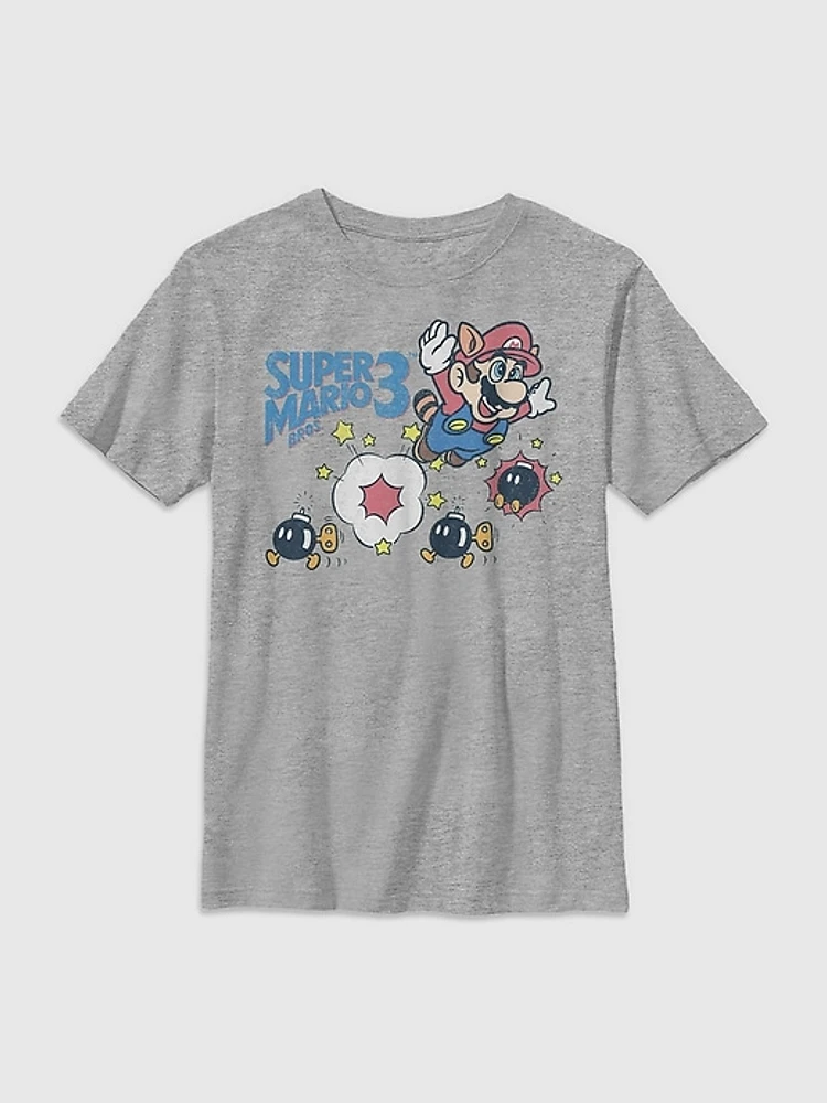 Kids Nintendo Super Mario Graphic Tee