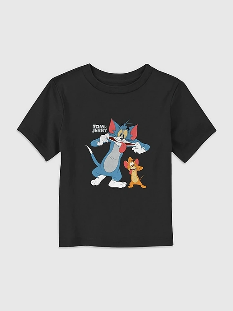 Toddler Tom and Jerry Graphic Tee