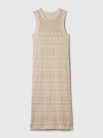 Crochet Midi Dress