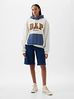 GAP × DAP Colorblock Logo Hoodie