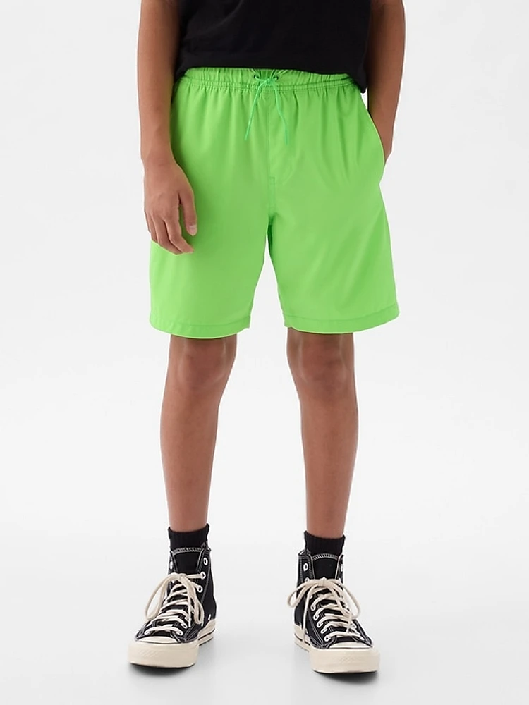 Kids Quick-Dry Lined Shorts