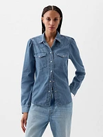 Denim Western Shirt