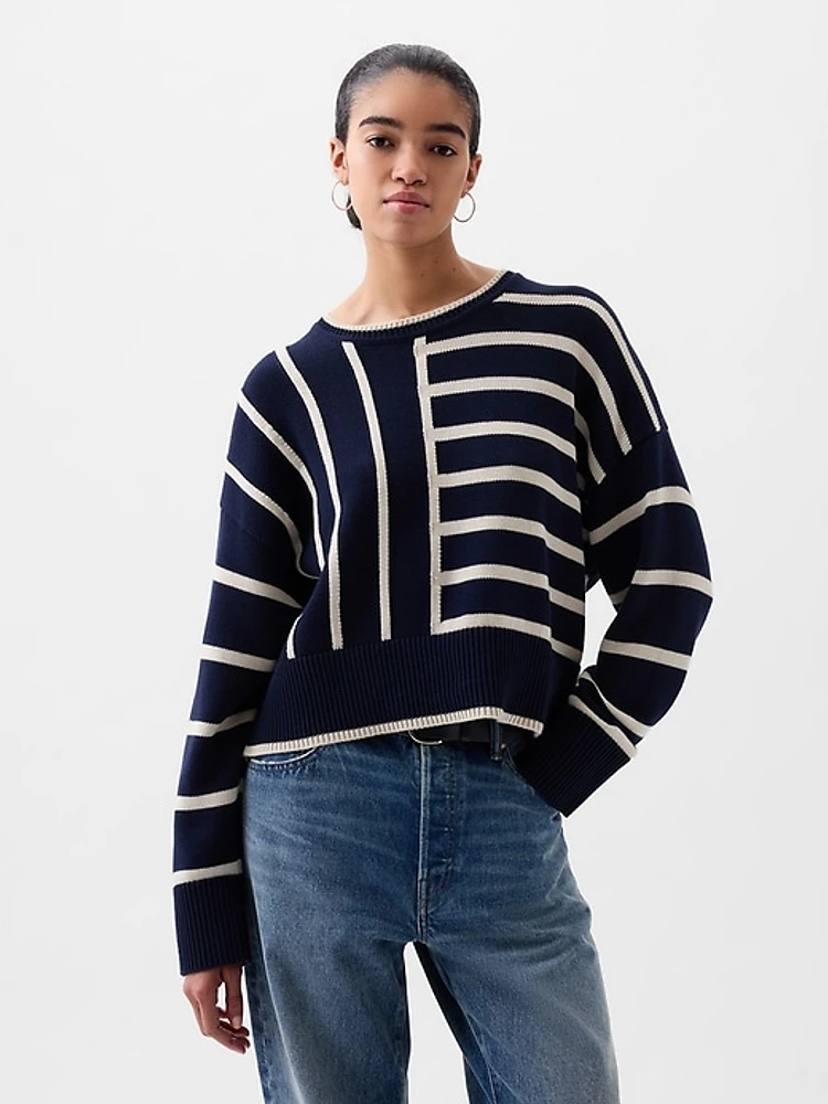 Oversized Crewneck Sweater