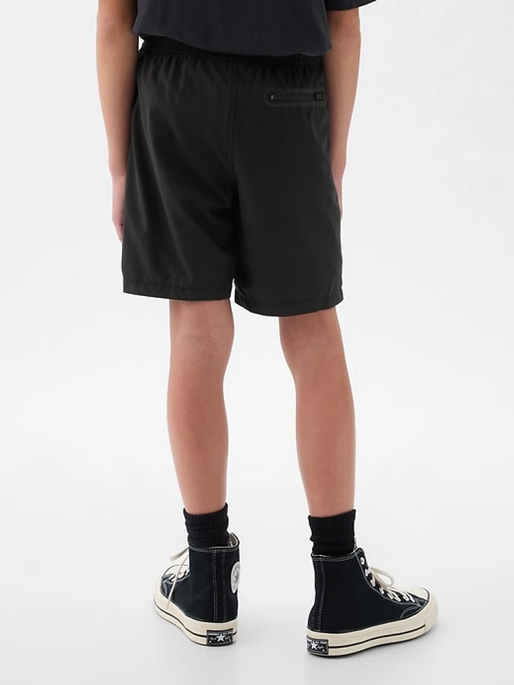 Kids Quick-Dry Lined Shorts