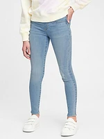 Kids Mid Rise Pull-On Jeggings