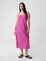 Satin Midi Dress