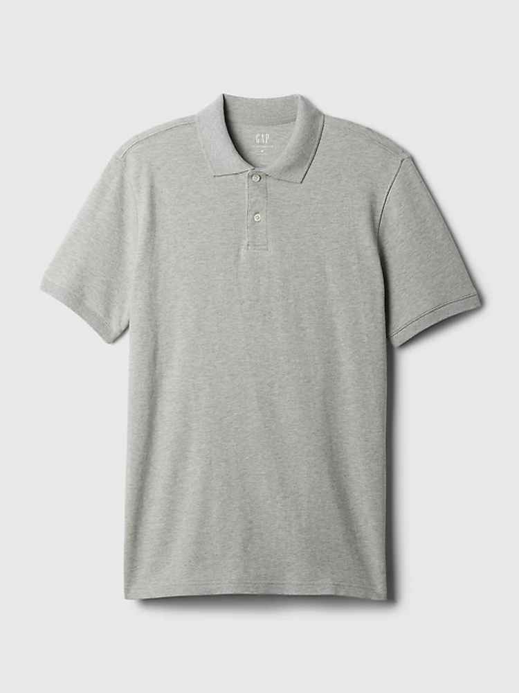 Pique Polo Shirt