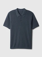 Textured Polo Shirt