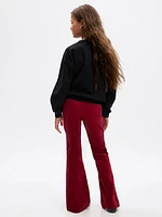 Kids High Rise Velvet '70s Flare Jeans