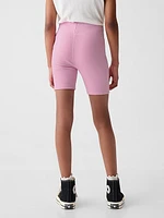 Kids Rib Biker Short