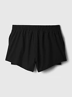 GapFit Mid Rise Dolphin Running Shorts