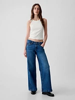 Modern Rib Cropped Halter Top