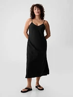 Satin Midi Dress