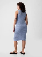 Crochet Midi Dress