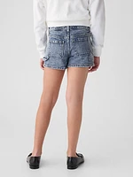 Kids High-Rise Denim Shorts