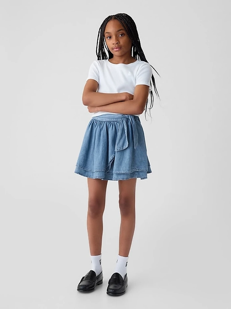 Kids Denim Skirt