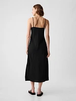 Satin Midi Dress