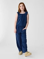 Kids Crinkle Gauze Top