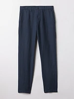 Linen-Cotton Trousers Slim Fit