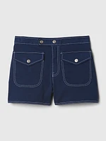 4" Downtown Khaki Shorts