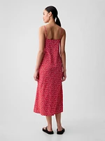 Satin Midi Dress