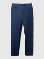 Linen-Cotton Trousers Slim Fit