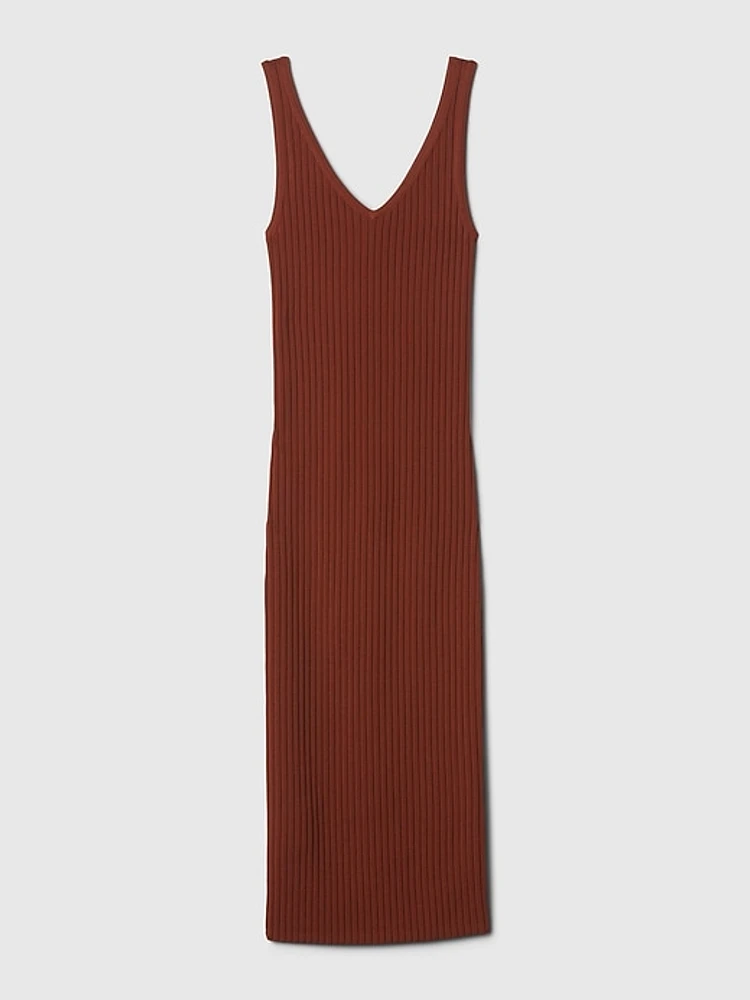 Rib Midi Tank Dress