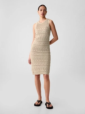 Crochet Midi Dress