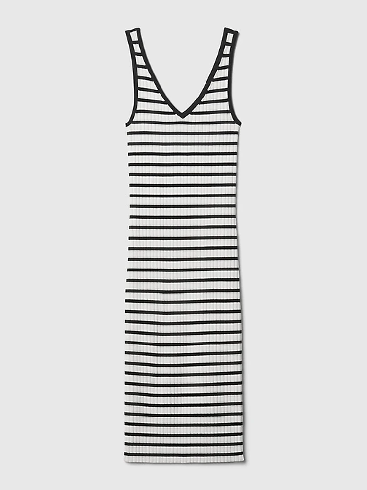 Rib Midi Tank Dress