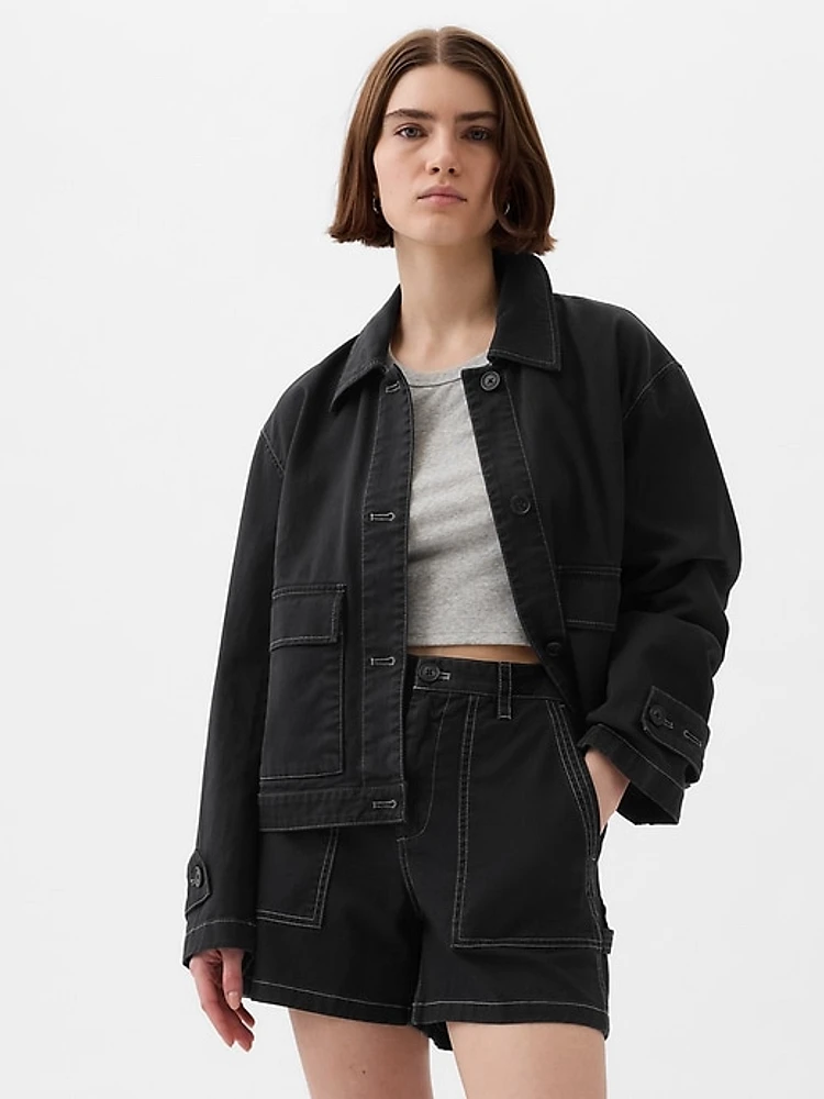 Relaxed Utility Jacket