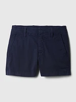 4" Downtown Khaki Shorts